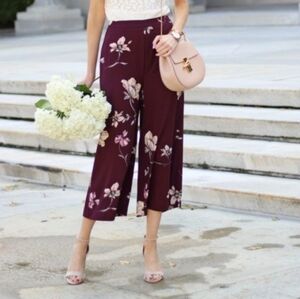 Floral culottes
